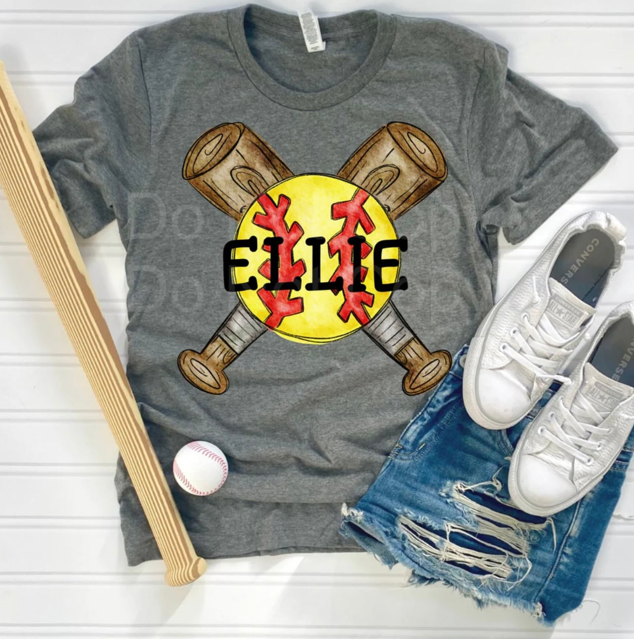 Personalized Softball or Baseball